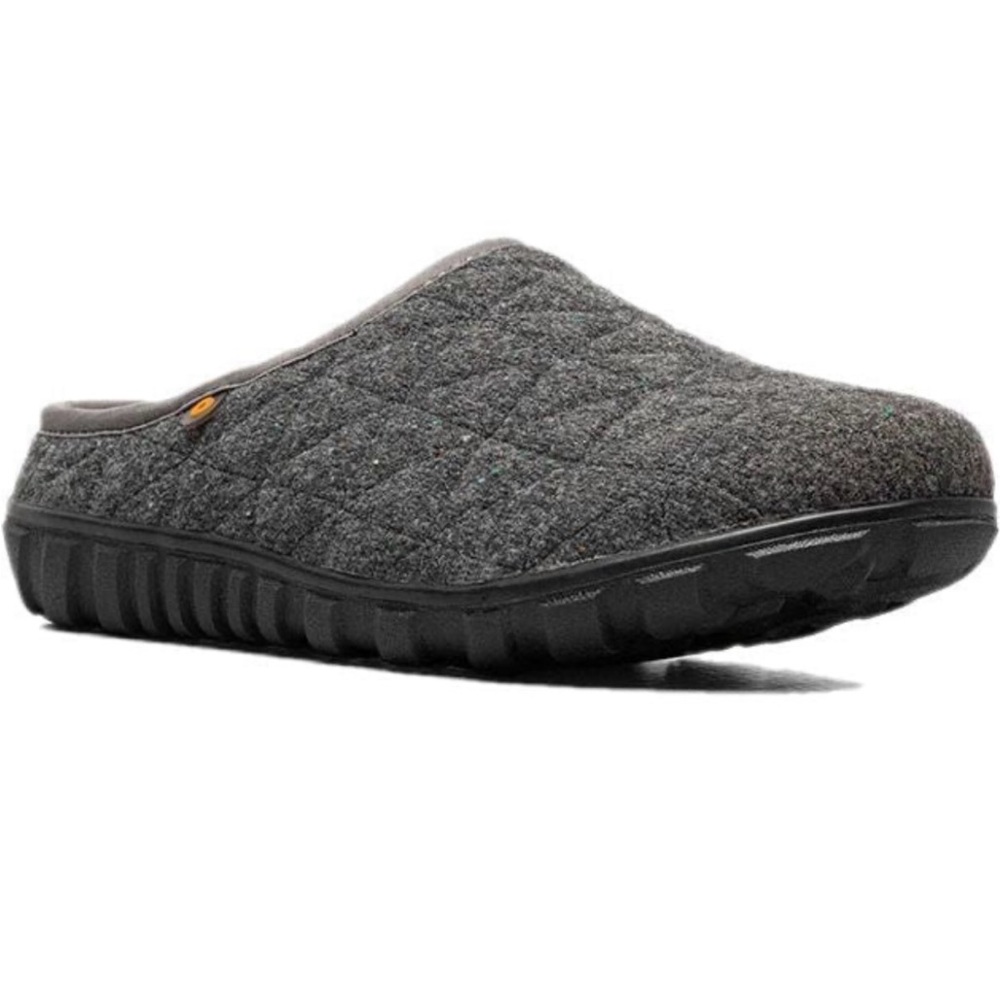 Women’s  Gray Quilted Slip-On Shoes